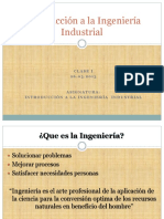 Introducción A La Ingeniería Industrial