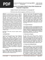 Abrasive Wear Behavior of Graphite Filled E-Glass Fibre Reinforced Polyester Composites