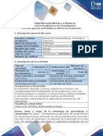 Guia de Actividades y Rúbrica de Evaluación - Ciclo Pos Tarea - Momento Evaluación Final - Prueba Objetiva Abierta (POA)