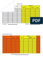 Weekly Progress Report