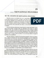 Equivalencias Financieras