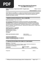 MSDS Propilen Glicol USPDow Chemical