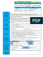 Daily Lesson Plan Year 4 (2018) : Choose An Item