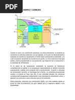 Diagrama de Hierro y Carbono