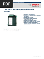 Fire Alarm Systems - LSN 0300 A LSN Improved Module 300 Ma