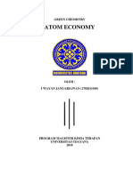 Atom Economy: Green Chemistry