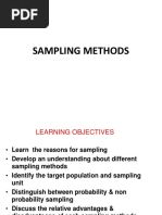 Sampling Methods