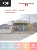 Advanced Primary Treatment For Municipal Wastewater