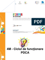 F II 4M Ciclul de Functionare PDCA