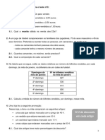 Exercícios de Preparação para o Teste