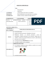 Sesion de Aprendizaje Ps 08-05-18