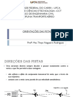 Aula 5 - Direção Das Pistas em Relação Aos Ventos