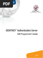 IDENTIKEY Authentication Server SDK Programmer's Guide