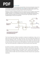 Supervision Circuito de Disparo