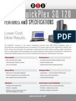 MESO QuickPlex SQ 120 - Features and Specifications