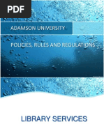 LECTURE - 3 - University Policies, Rules and Guidelines