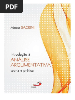 Introducao A Analise Argumentativa PDF