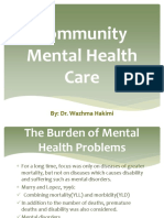 Community Mental Health Care by Dr. Wazhma Hakimi