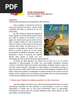 Zarafa Fiche Enseignant