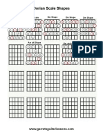 Dorian ScaleShapes PDF