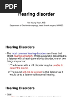 Hearing Disorder