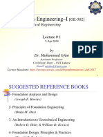 Foundation Engineering-1 Introduction