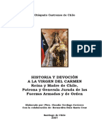 Historia y Devoción A La Virgen Del Carmen