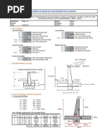 Diseno de Muro en Voladizo PDF