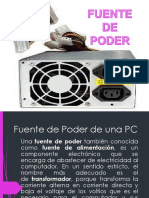 Fuente de Poder de Una PC