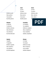 2º Trimestre Frances 1º ESO