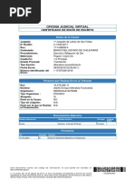 Certificado de Envio - Incidente de Abandono Del Procedimiento - Cuaderno Principal - 8 de Abril 2018