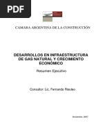 5.4 Desarrollo de Infraestructura de Gas Natural y Crecimiento