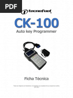 Ficha Tecnica CK 100