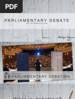 Parliamentary Debate: Nadya Ayu