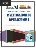 Antologia Investigación de Operaciones I