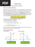 Funciones Trigonométricas Teoría