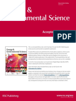 Catalysis For Co2 Conversion A Key Technology For Rapid Introduction of Renewable Energy in The Value Chain of Chemical Industries