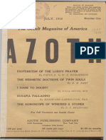 Azoth, July 1918