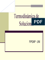 Termodinamica de Soluciones