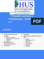 Fetopatía Asociada A Preeclampsia - Eclampsia