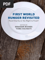 First World Hunger Revisited Food Charity or The Right To Food