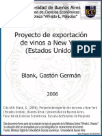 Proyectos Exportacion Vino