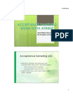 Acceptance Sampling Atribut