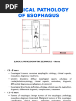 Surgicl Pathology of Oesophagus