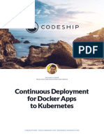 Codeship Continuous Deployment For Docker Apps To Kubernetes