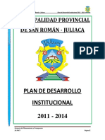 Plan 12192 2014 Pdi-Mp-San Roman 2011 - 2014 PDF