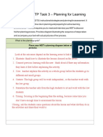 TP Task 3 - Planning For Learning: Place Your MST's Planning Diagram Below With Words and Pictures