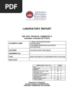 Exp 1 - Reaction Kinetics of Bromination of Acetone