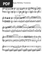 Happy Birthday Variations: Var. 1 (Best Wishes From Mozart)