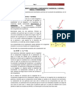 Movimiento Curvilineo, Componentes Tangencial y Normal Radial y Transversal